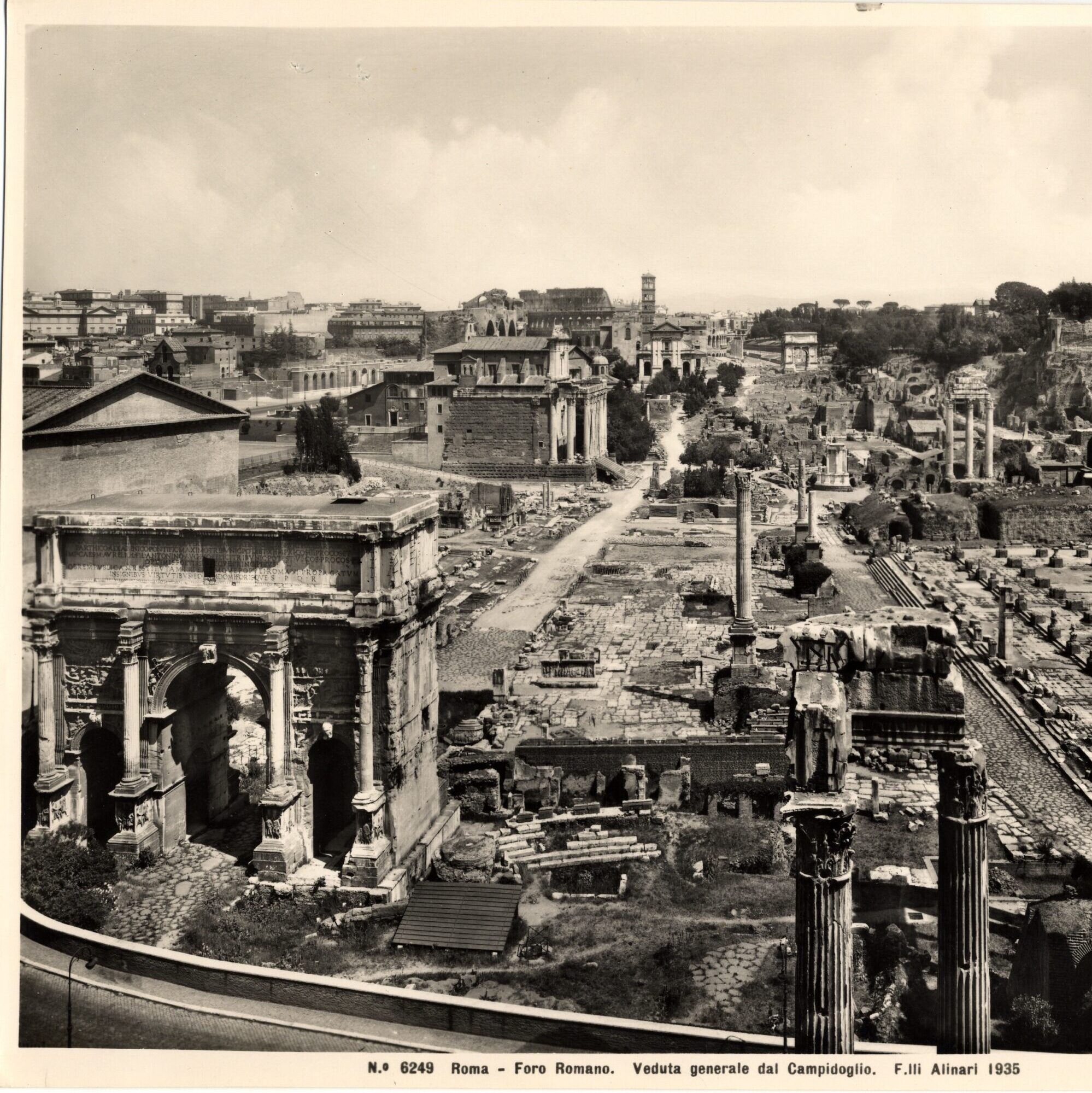 F.74 FORO ROMANO FOTOGRAFIE ALBUM